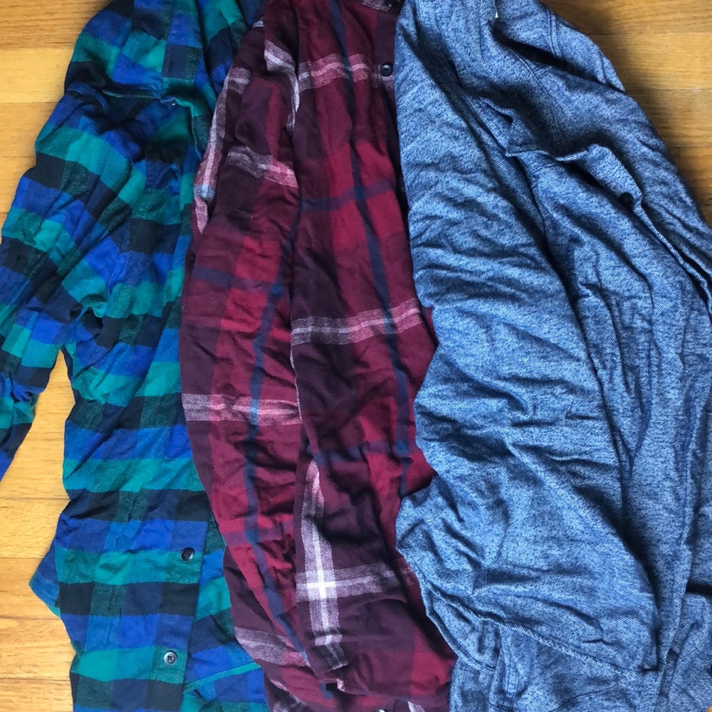 BUNDLE: 3 MENS HOLSTER FLANNEL SHIRTS SIZE XL